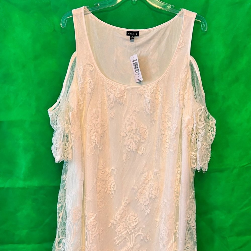 Torrid Women's Dress White